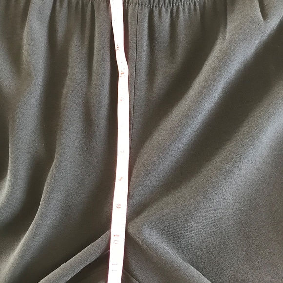 Aritzia Babaton black wide leg pants size 12 elastic waist corporate girlie - Picture 10 of 10